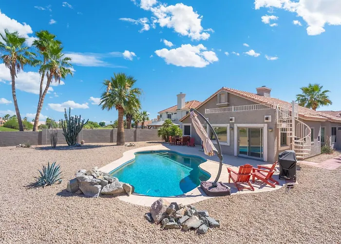 Private Golf Oasis With Pool Patio And Mtn Views Сasa de vacaciones Phoenix