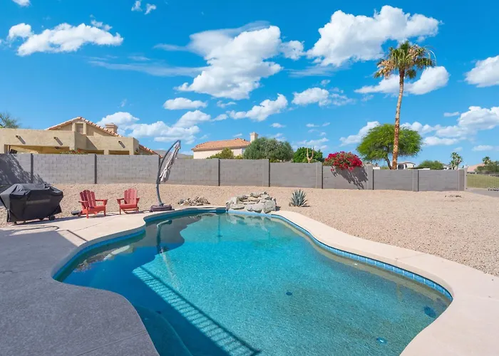 Сasa de vacaciones Private Golf Oasis With Pool Patio And Mtn Views *